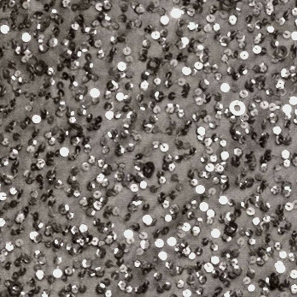 NEW $248‎ Adrianna Papell Short Sleeve Sequin Mesh Gown in Lead [ Size 4 10 ] - Picture 12 of 14